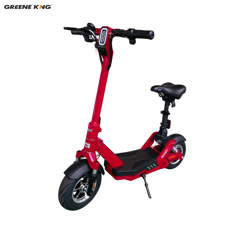 50kms range magnesium alloy electric folding scooter for adults with seat S1 - Image 2