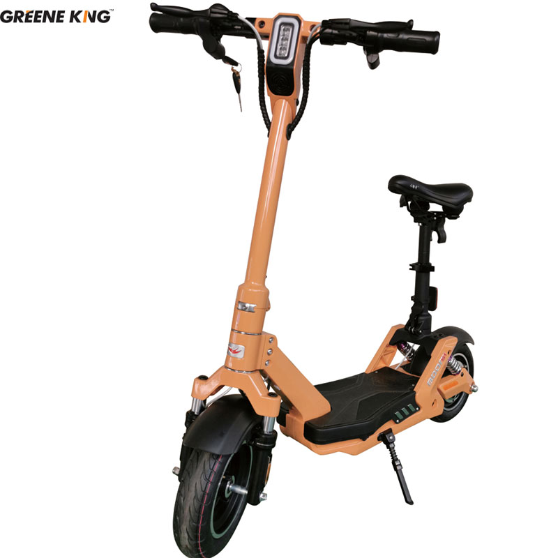 50kms range magnesium alloy electric scooter for adults with seat S1 - Image 2
