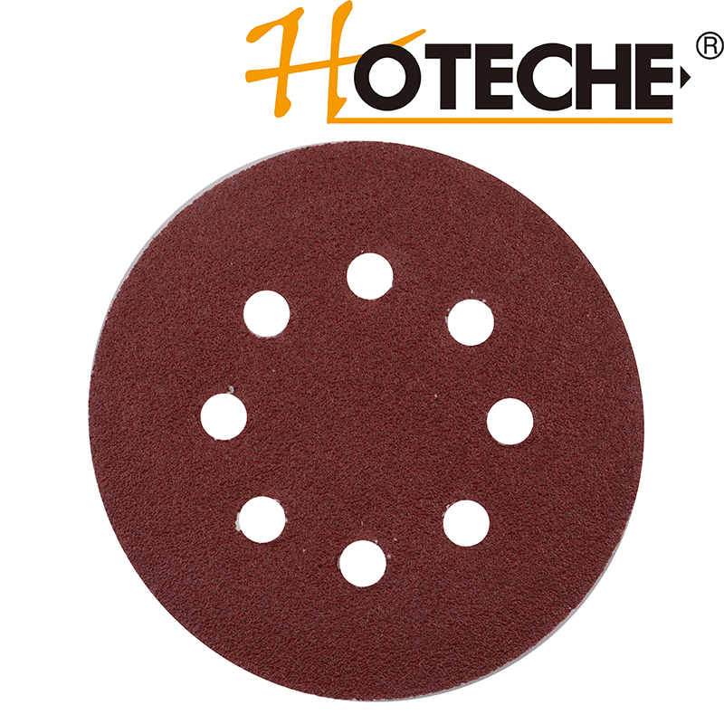 125mm Aluminum Oxide Sanding Discs with Hook and Loop Backing