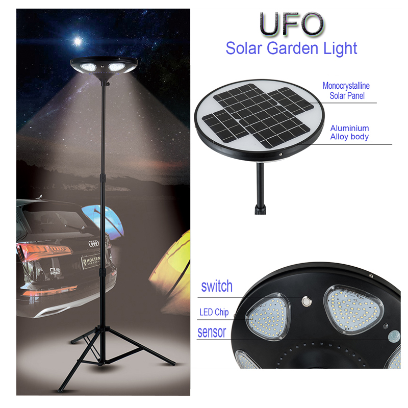 50W LED Solar Garden Light
