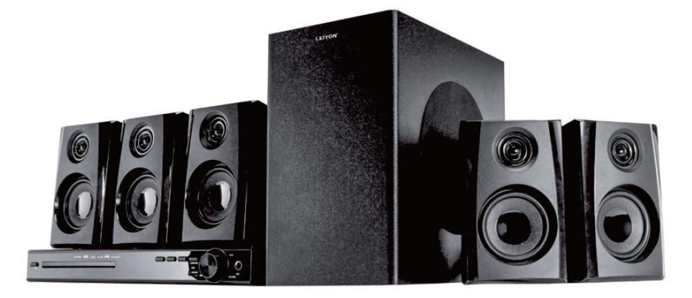 5.1 Channel Home Theater System with DVD Player