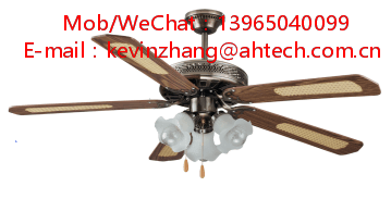 52-Inch Indoor Decorative Ceiling Fan with Light Kit
