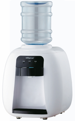 Hot and Cold Water Dispenser with Top Loading Bottle Design