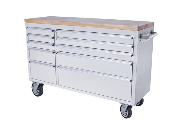 55 INCH 10 DRAWER SS TOOL BOX - Image 2