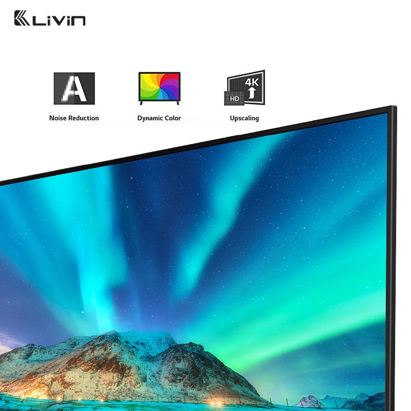 55 Inches Hot Sale New Product Large Screen LED TV Television 4k Smart TV 55 Inches - Image 3