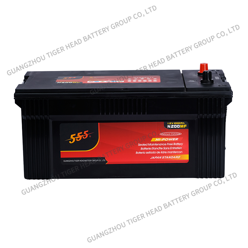 555 Brand N200MF 12V200AH Car Lead Acid Battery - Image 2