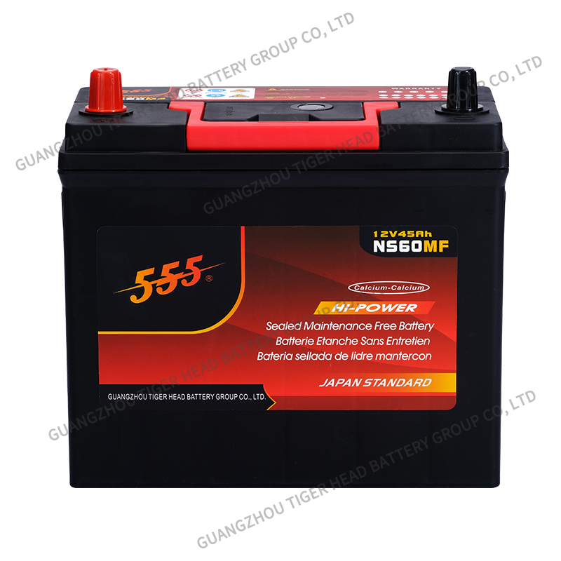 555 Brand NS60MF 12V45AH Car Lead Acid Battery - Image 2