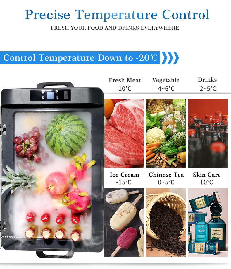 Precise temperature control guide for various food items