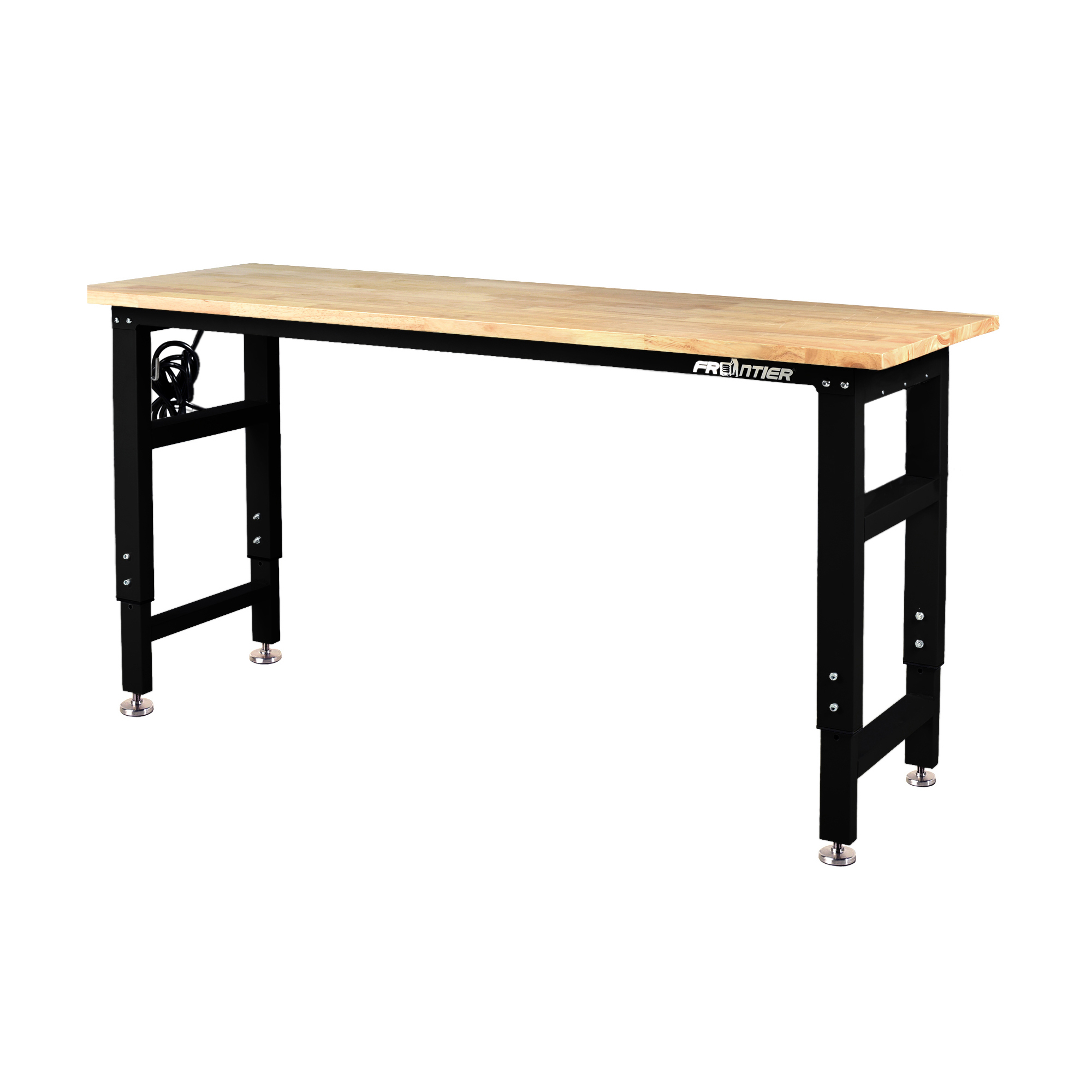 5FT WOODEN TOP WORKBENCH - Image 2