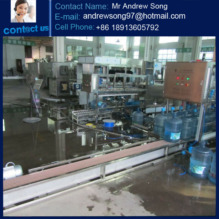 Automatic 5-Gallon Water Bottle Filling Machine