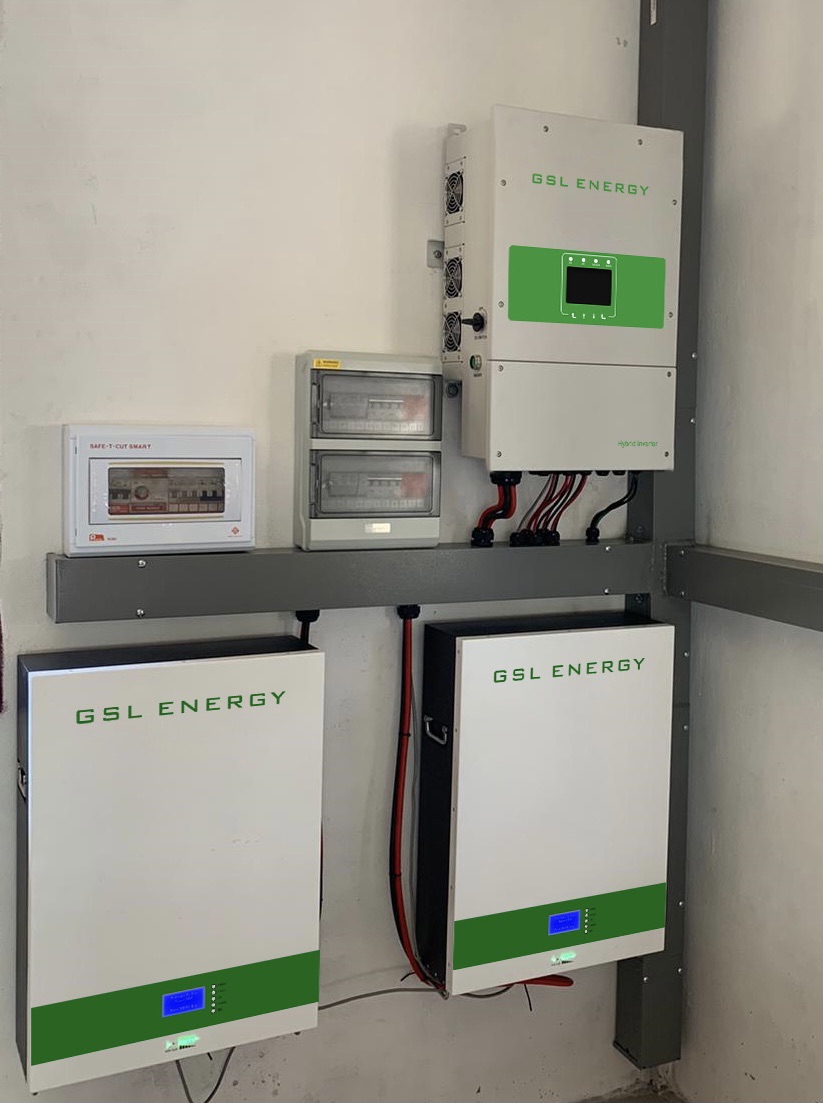 5Kw 10Kw 20Kw Power Storage LiFePO4 Battery Hybrid Inverter Solar Energy Systems For Home - Image 3