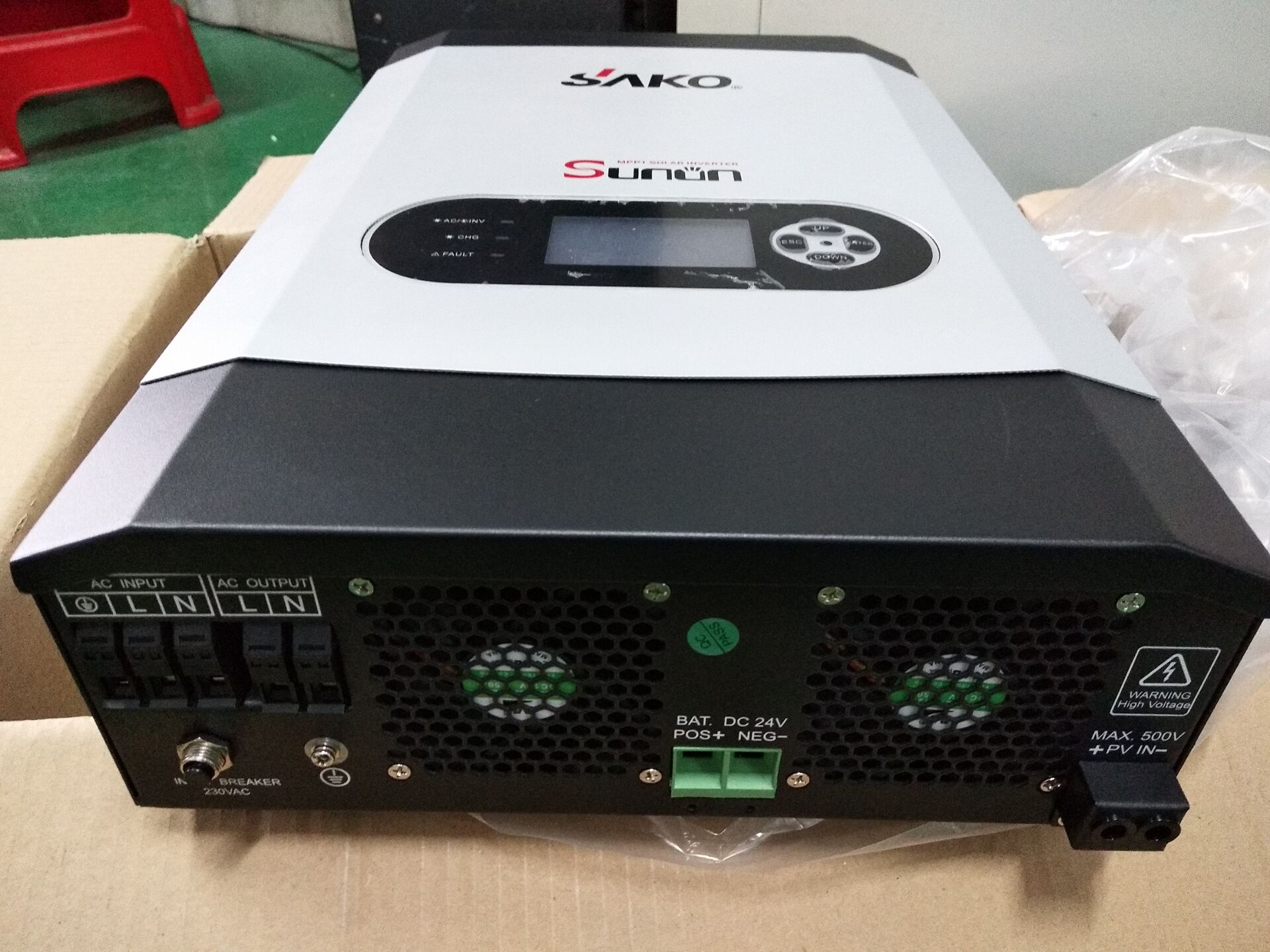 5KW Hybrid Mppt Solar Inverter Supports No Battery Working with CE and CB Certificates - Image 2