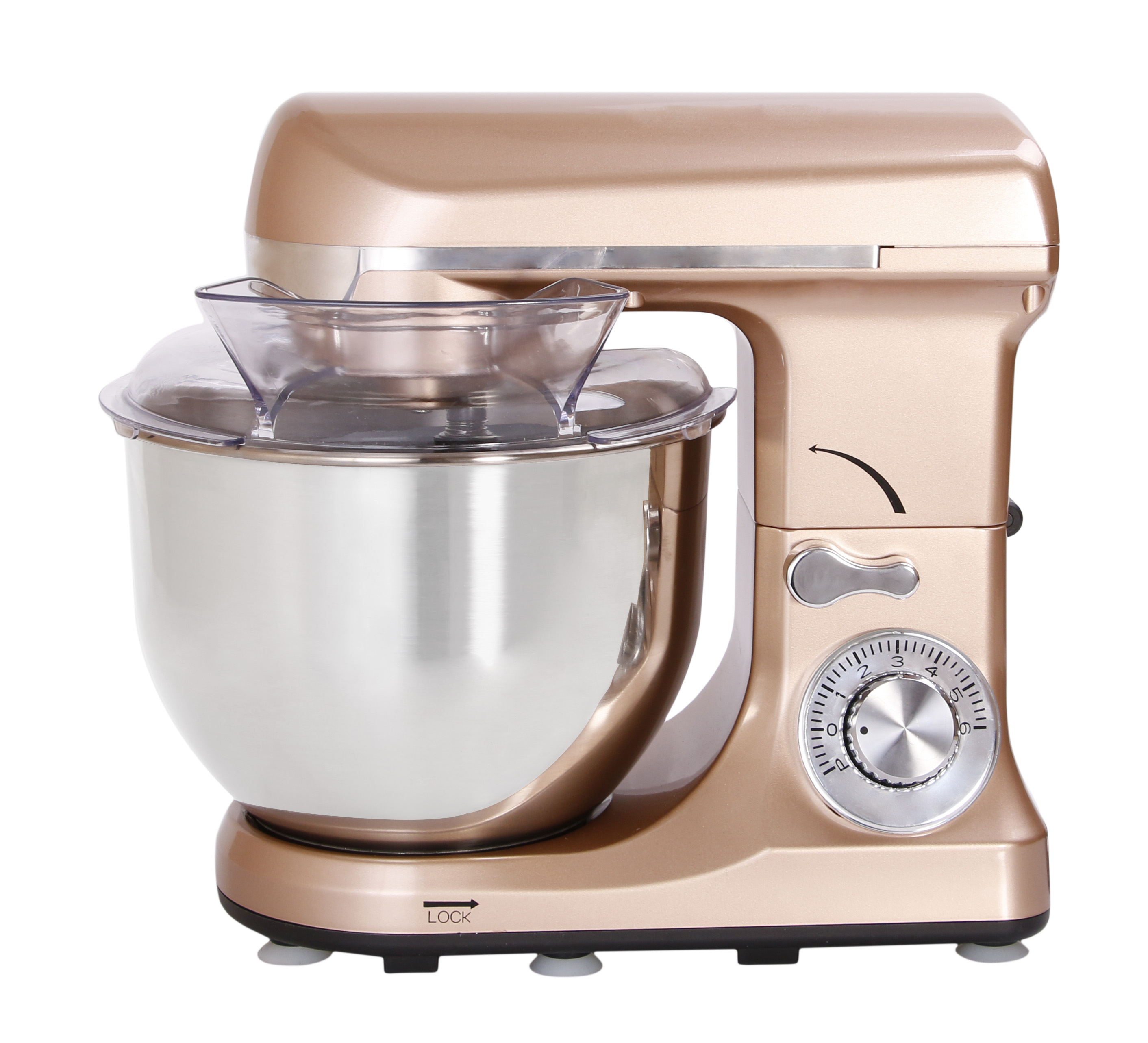 5L bowl Kitchen stand mixer with powerful 1000w motor - Image 2