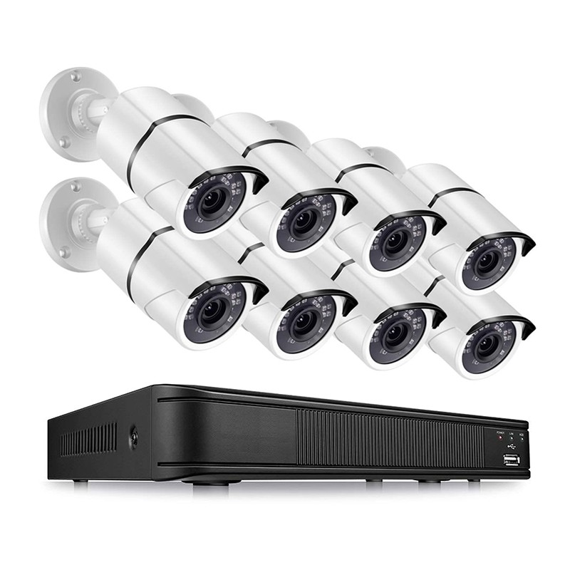 5MP 8 Channel Home Security Night Vision Outdoor Camera System - Image 3