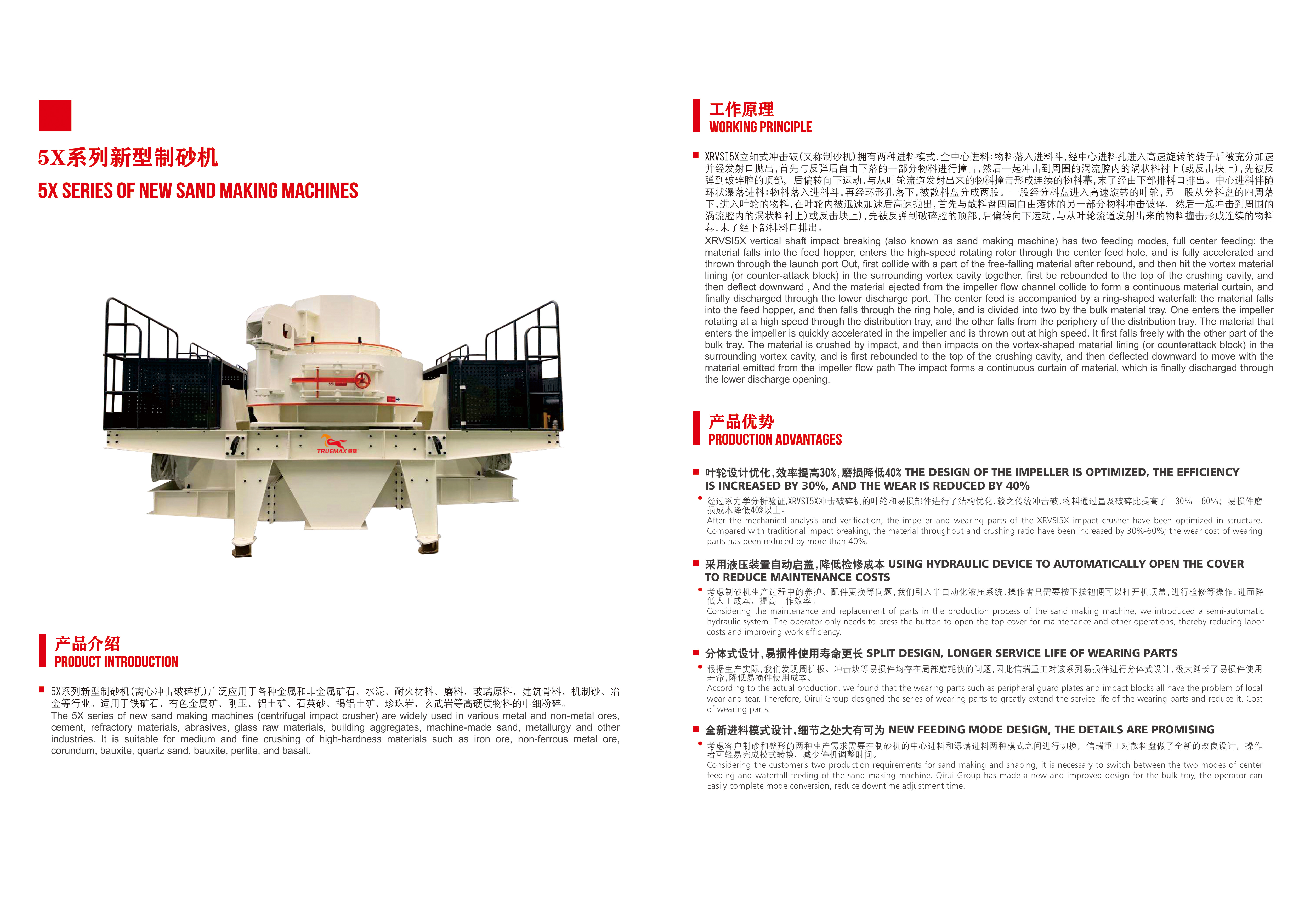 5X Series Sand Making Machine Overview