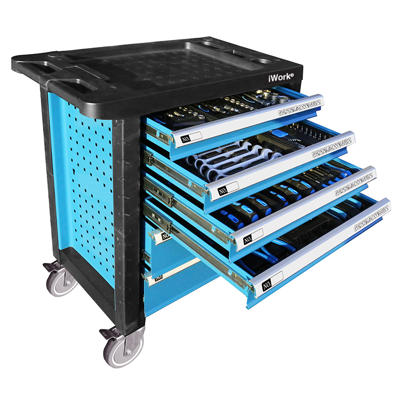 6-Drawer Tool Cabinet with Tools Inside - Image 2