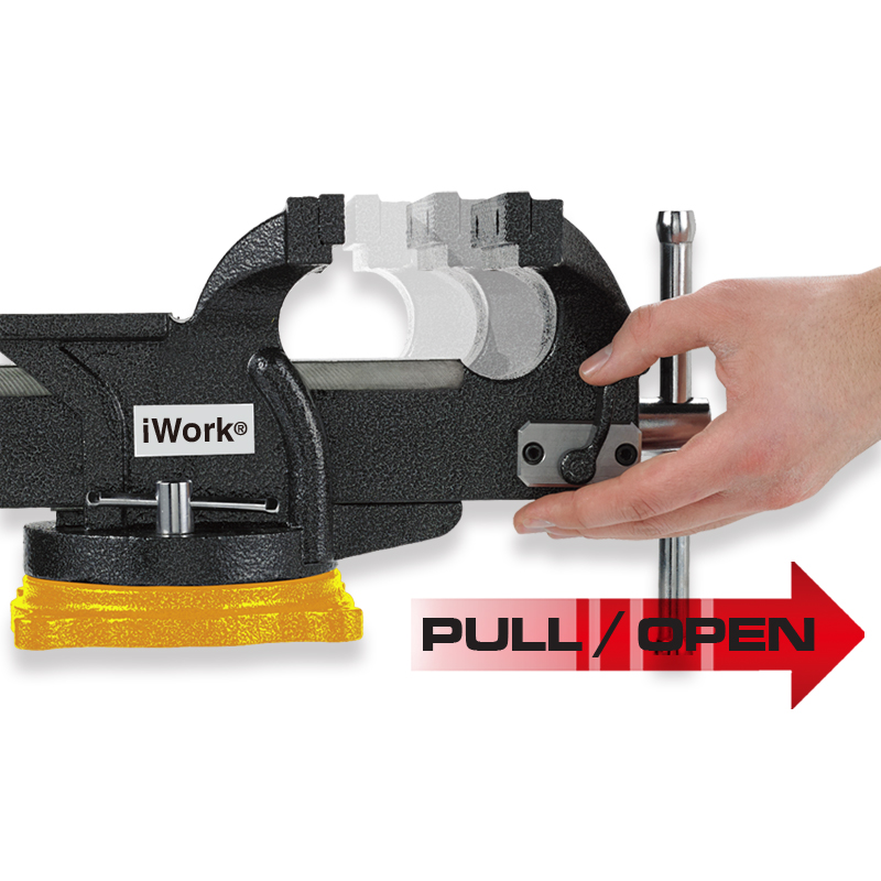 6 One Hand Operation Vise - Image 2