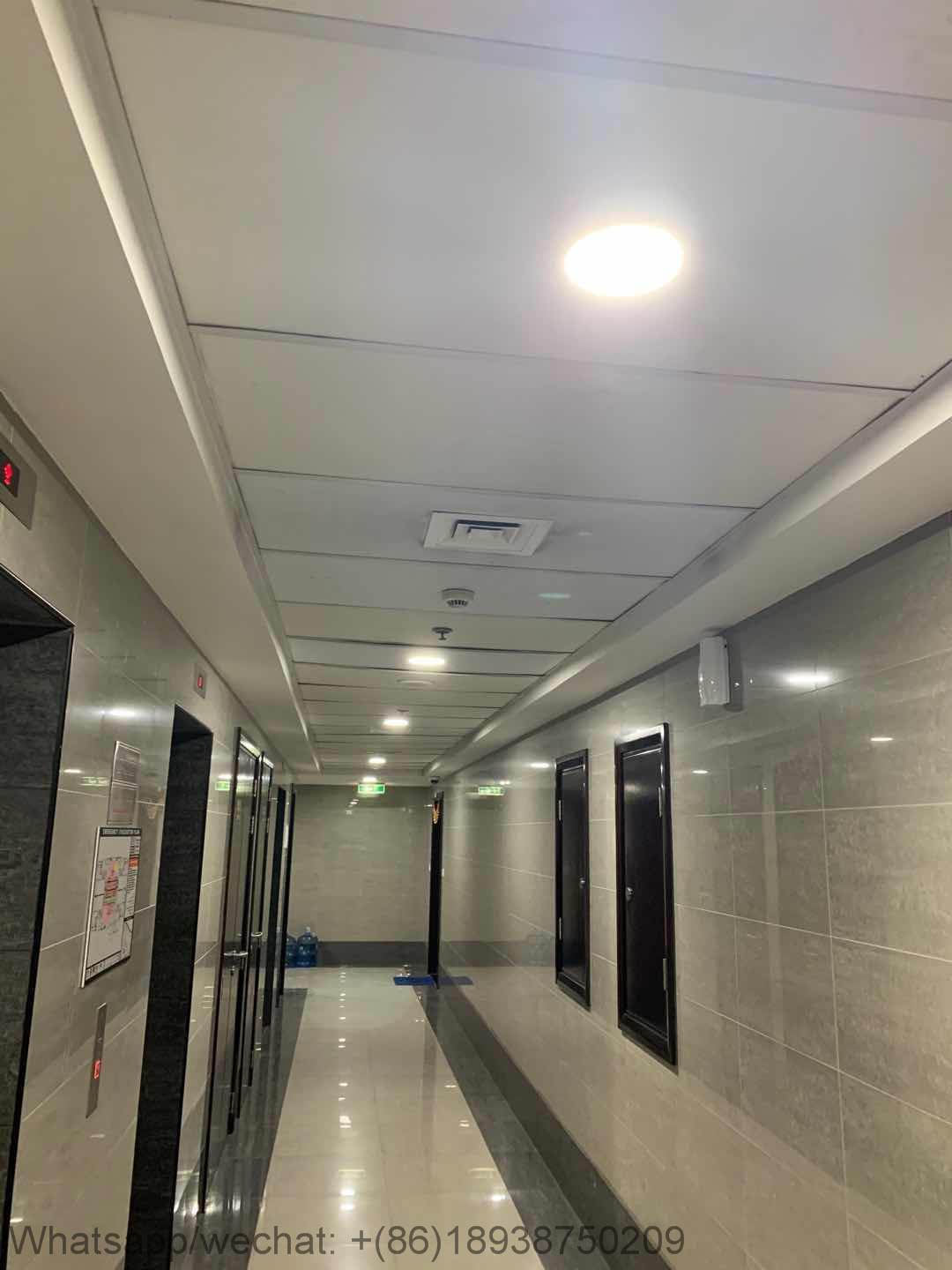 6-Inch 10W Microwave Motion Sensor LED Downlight