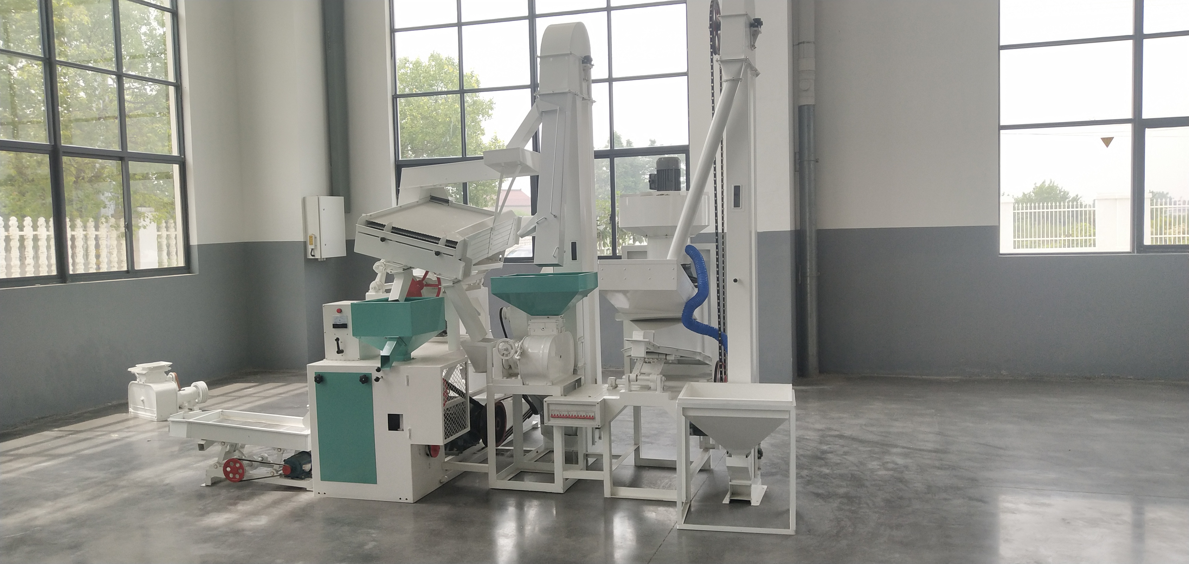 Integrated Rice Processing Unit