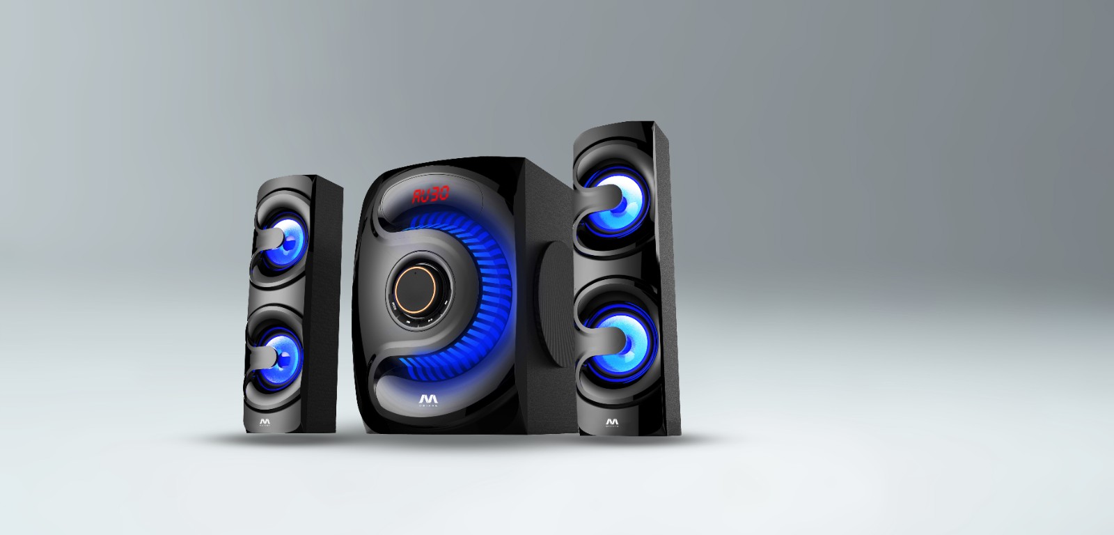 60W Bluetooth Soundbar with FM Radio