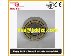 Close-up of insulated bearing showing robust construction