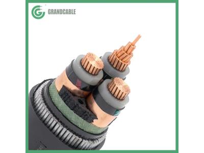 6.35/11kV 3C XLPE MV Power Cable CU SWA Armoured U/G Underground Electric - Image 3