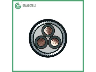 6.35/11kV 3C XLPE MV Power Cable CU SWA Armoured U/G Underground Electric - Image 2