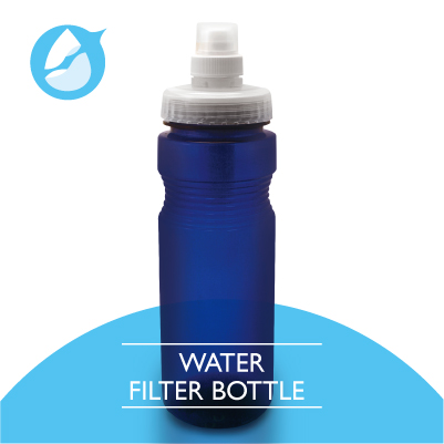 650ml portable water filter bottle - Image 2