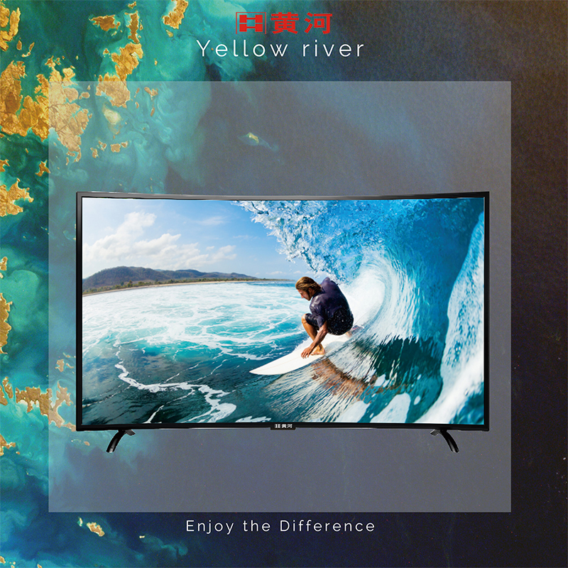 65inch Curve FHD 4K SMART DVB-T2 DVB-S2 ISDB-T ATSC LED TV - Image 3