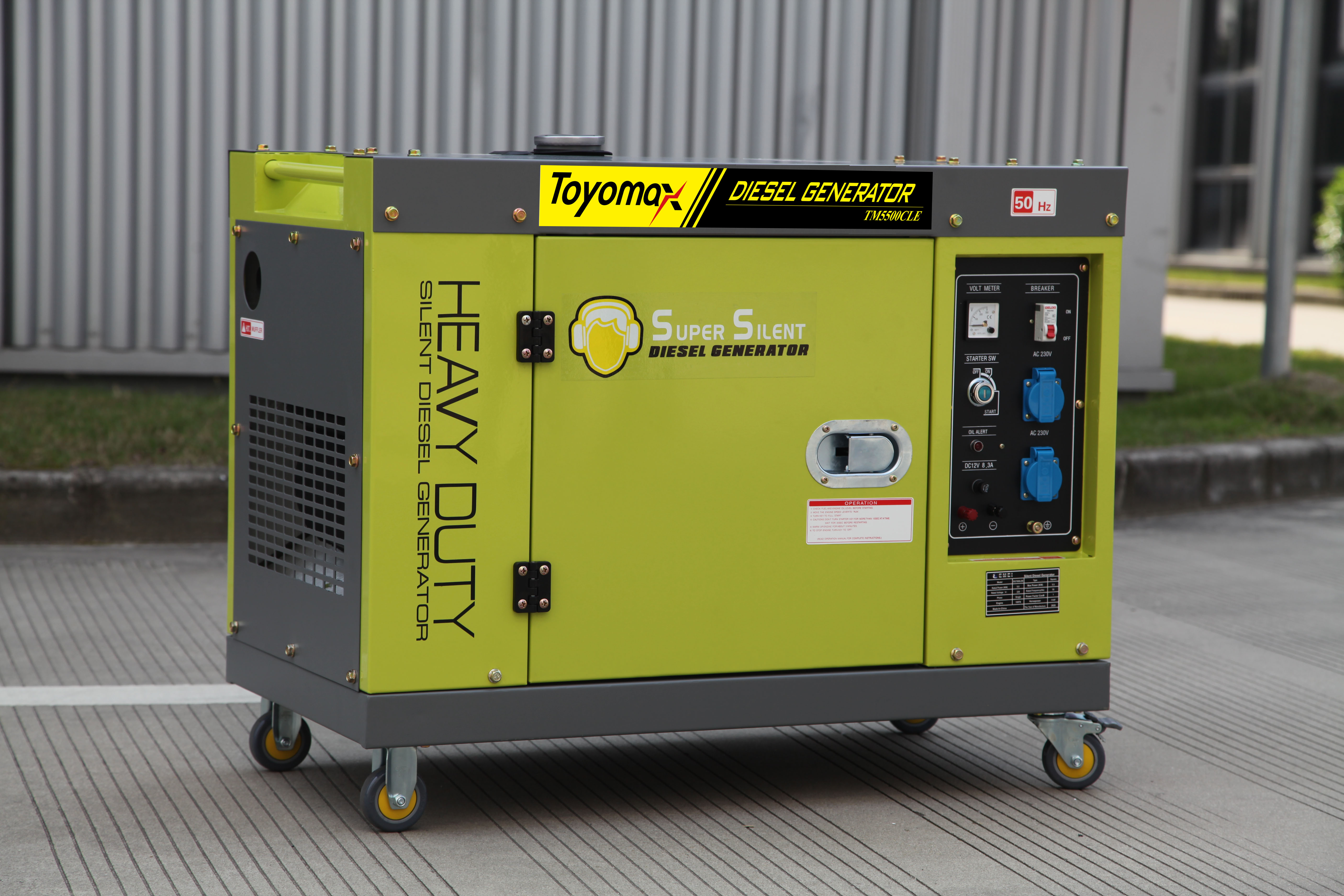 6.5KW ULTRA SILENT DIESEL GENERATOR - Image 3