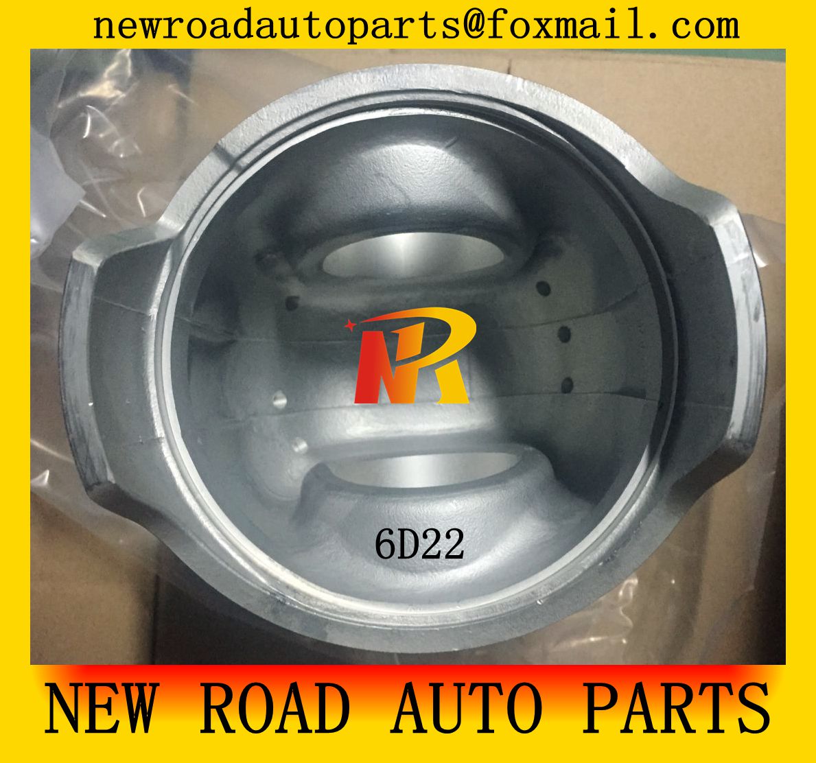 6D22 Engine Piston and Cylinder Liner Kit