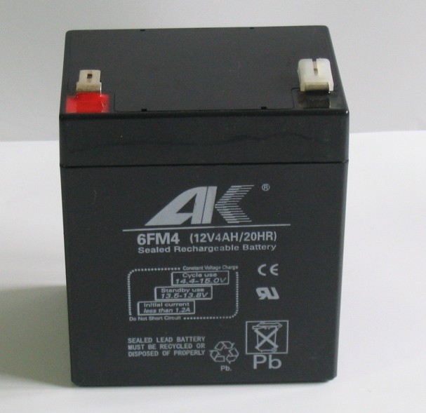 12V 4Ah Sealed Lead-Acid Battery