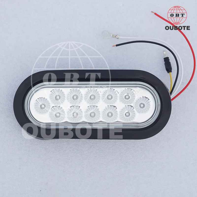 6-Inch Oval LED Dual Function Truck Light