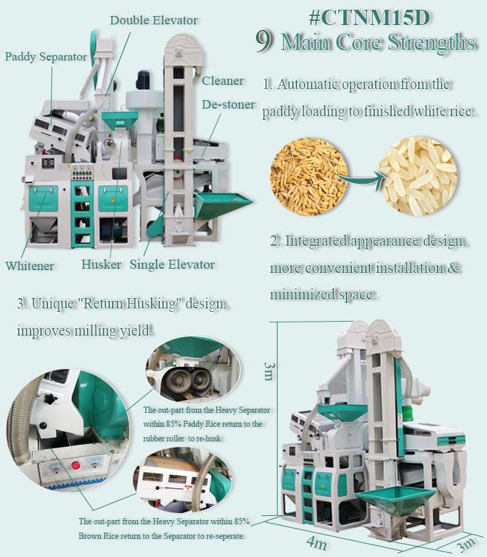 6LN-15/15SF Combined Rice Mill - Image 2