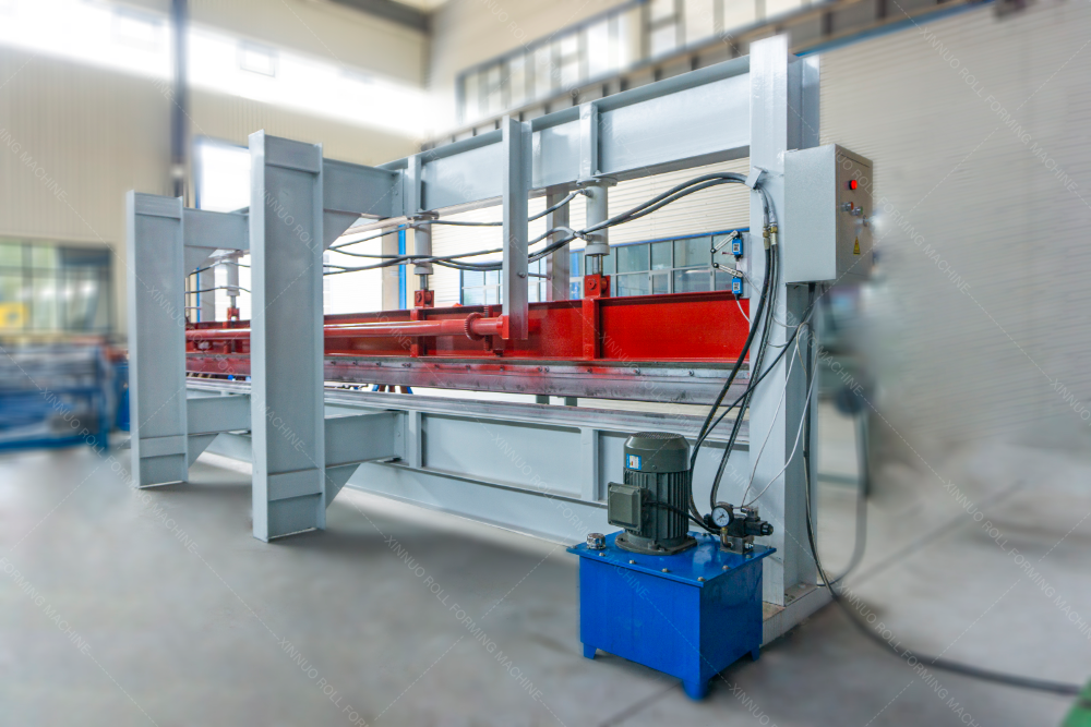 Industrial Metal Bending Machine in Operation