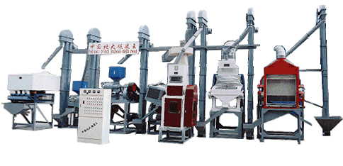 Complete Rice Milling Plant