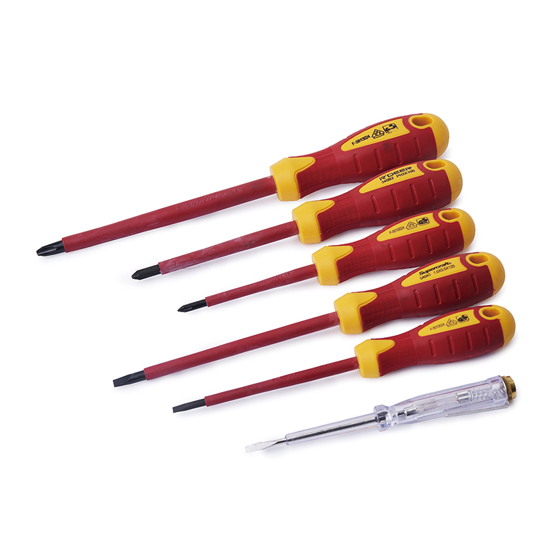 VDE Insulated Screwdriver Set for Electrical Work