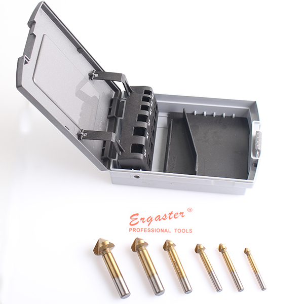 6pcs DIN335C HSS countersinks set in plastic box - Image 2