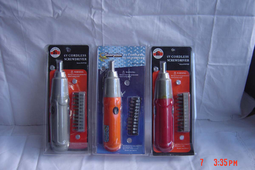 6V Cordless Screwdriver