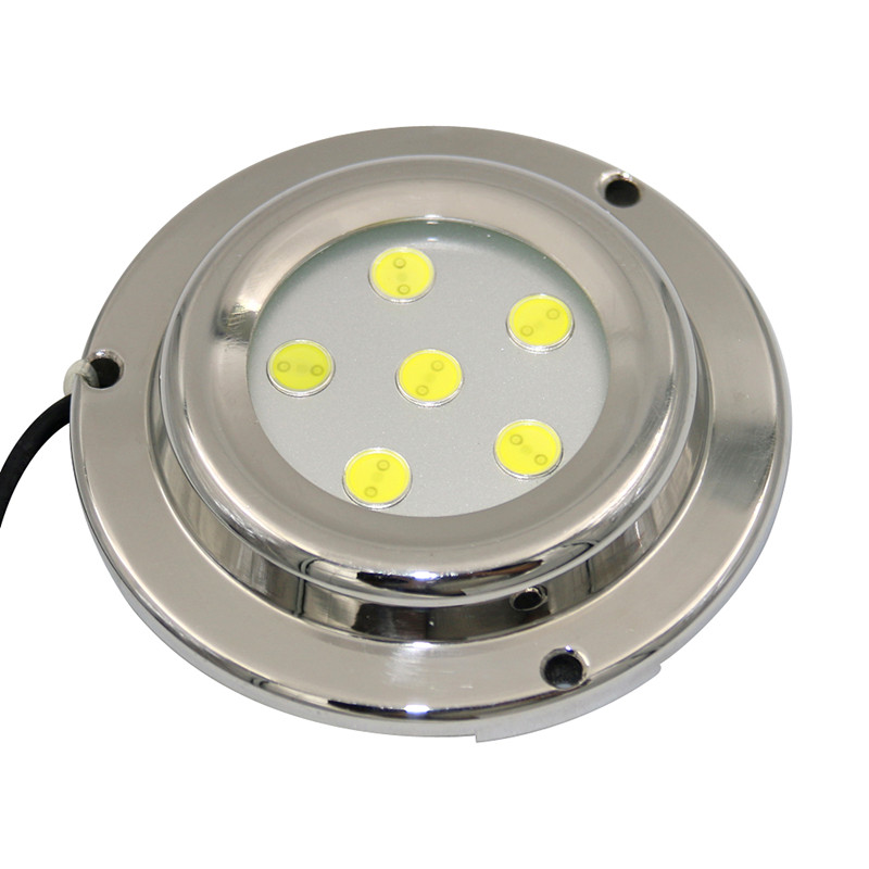 6W RGB White Blue Red Green Yacht Underwater LED Color Changing Boat Lights - Image 3