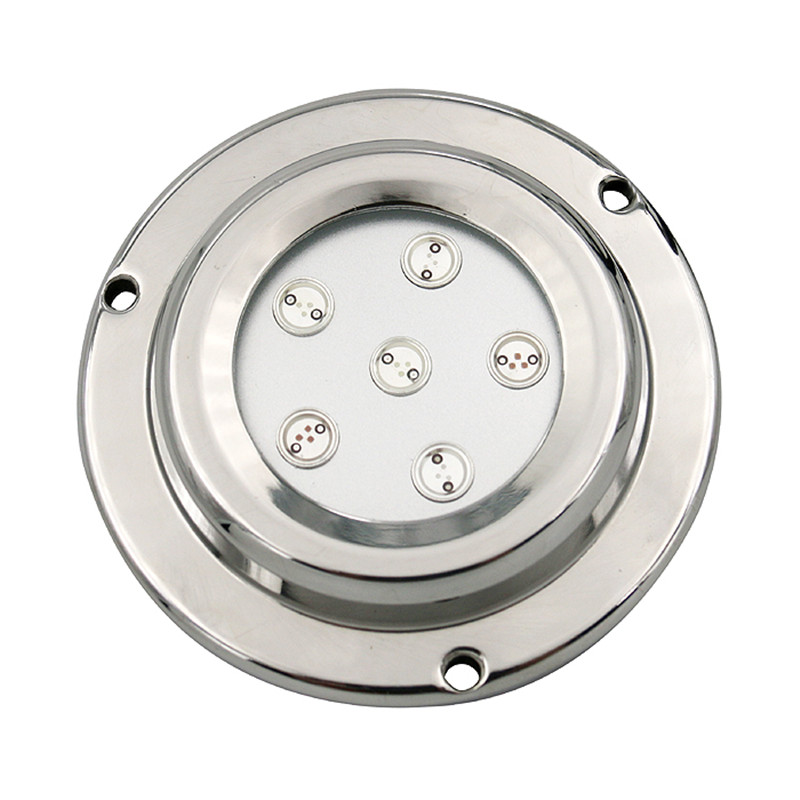 6W RGB White Blue Red Green Yacht Underwater LED Color Changing Boat Lights - Image 2