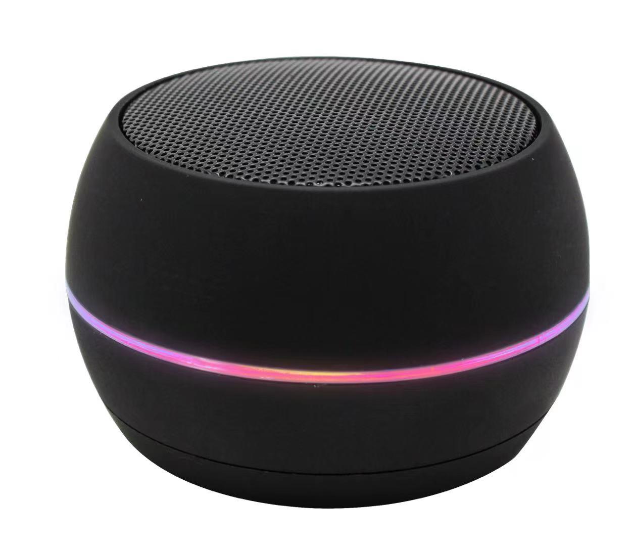 Mini Bluetooth Speaker with 7-Color RGB Light