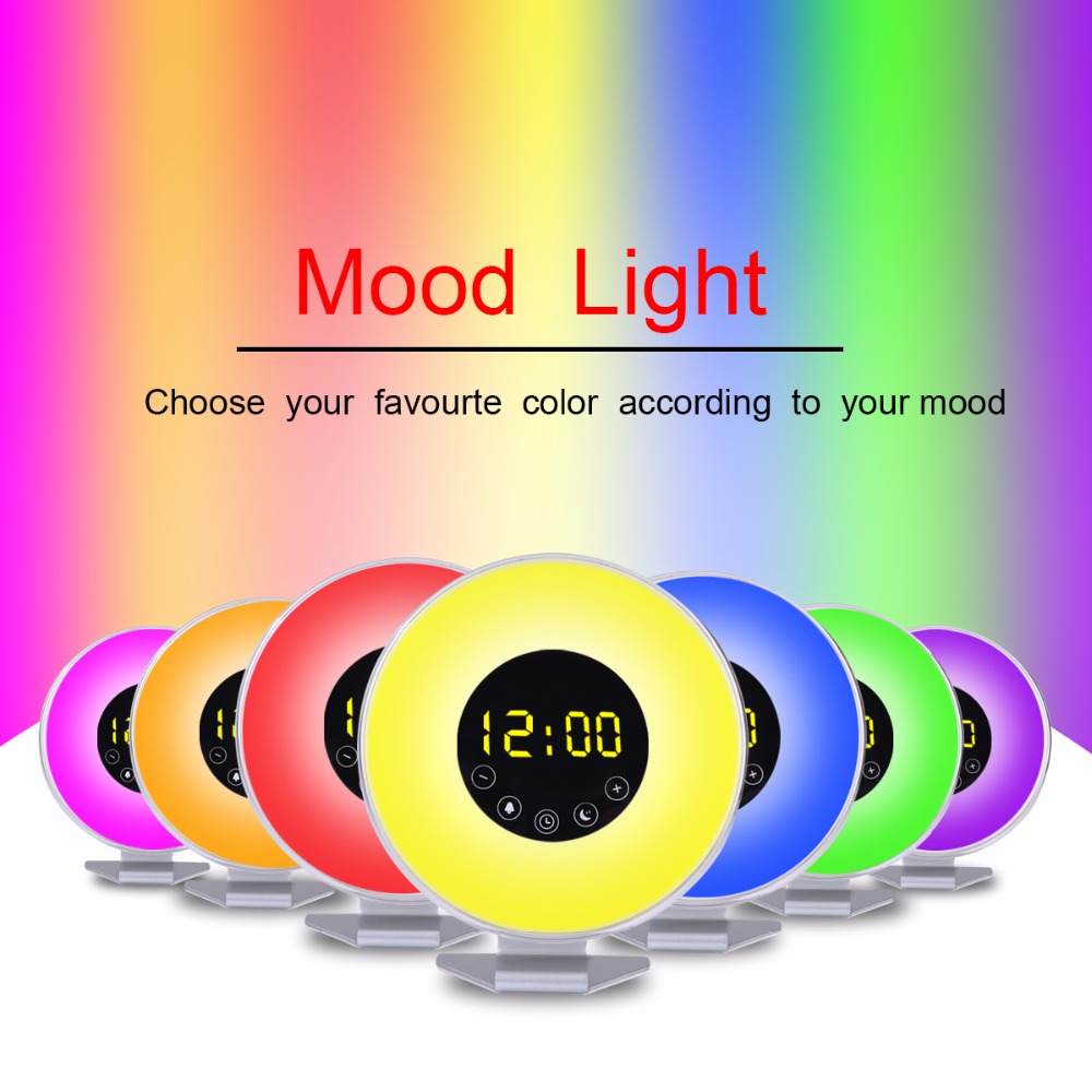 Sunrise Simulation Wake-Up Light with Nature Sounds