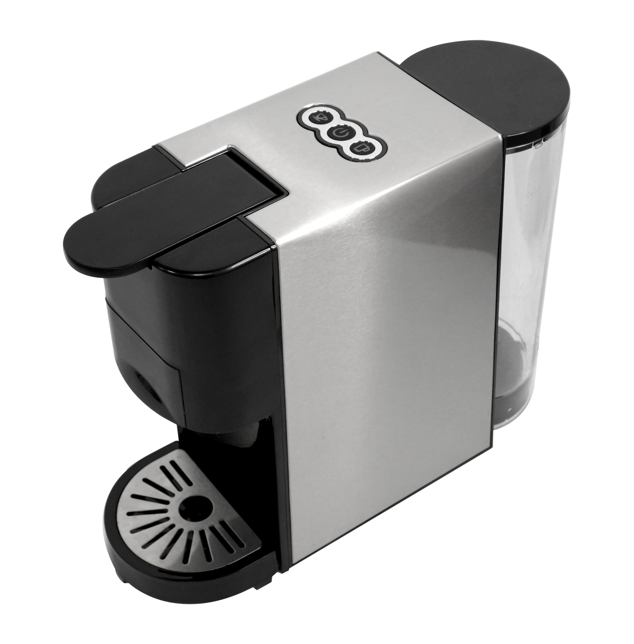 Multi-Capsule Coffee Machine Compatible with Nespresso, Lavazza Blue, E.S.E Pod, and Caffitaly