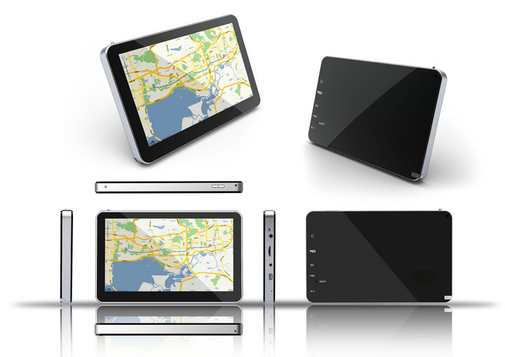7-Inch Vehicle GPS Navigation System
