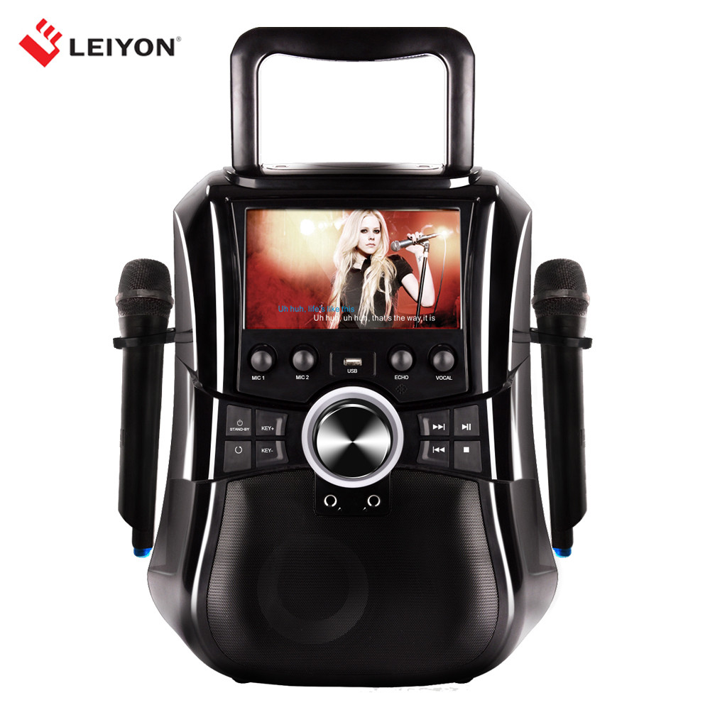 7" LCD Display KTV Karaoke Machine Video CD Player Portable Singing Machine - Image 2