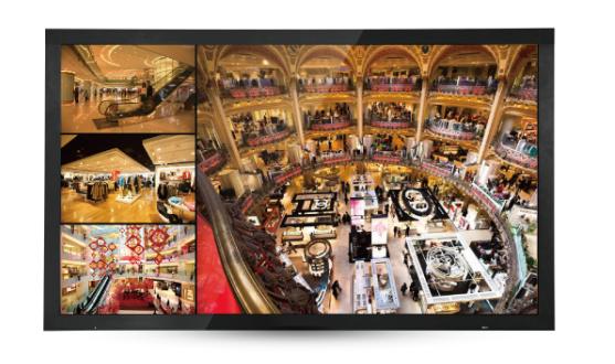 70-Inch Multi-Touch Security Monitor