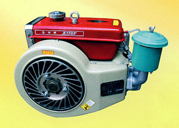 Single-Cylinder Air-Cooled Diesel Engine