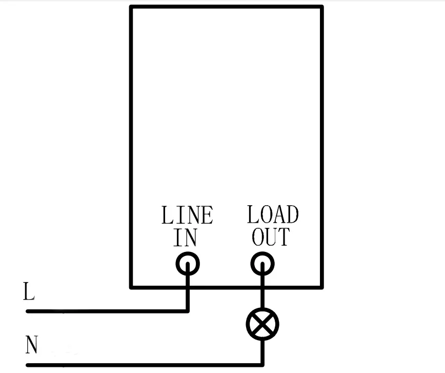 Wiring diagram for 700W LED dimmer switch showing Line, Neutral, and Load connections