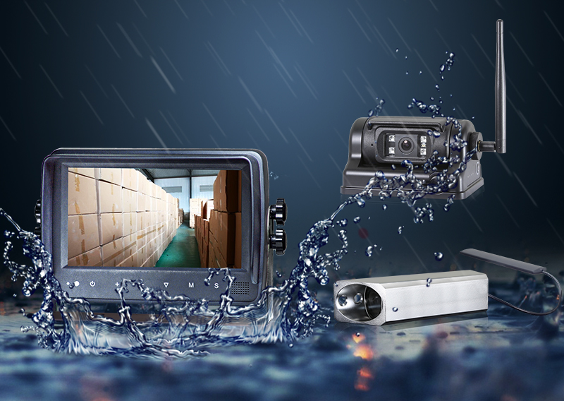 Waterproof camera and monitor
